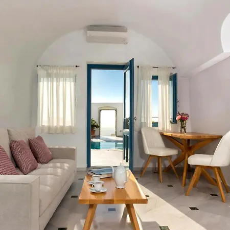 Antelize 10 Guests W Pool Santorini