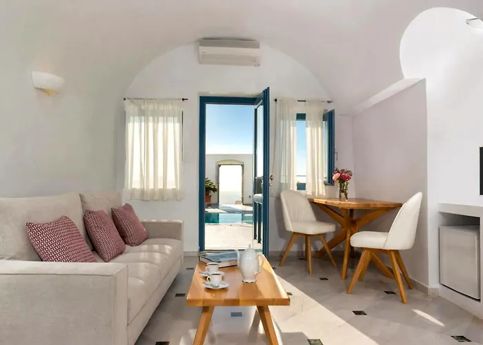 Antelize 10 Guests W Pool Santorini